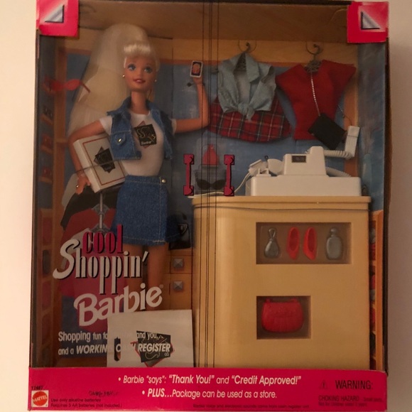 cool shoppin barbie